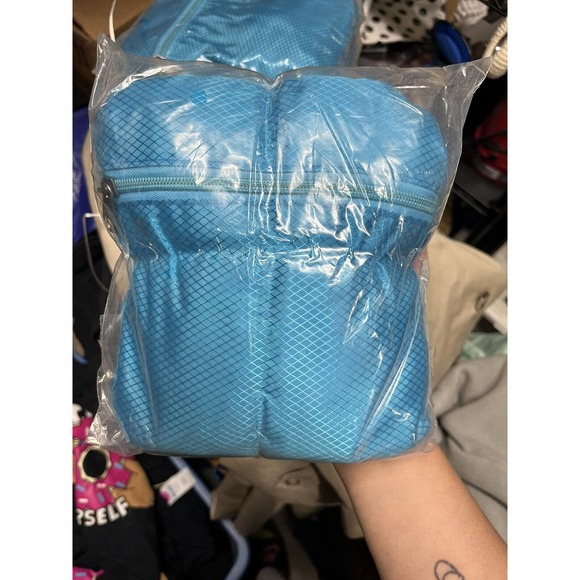 Waterproof Folding Outdoor Hiking Travel Sports Backpack Bag everyday use Teal - Picture 2 of 10